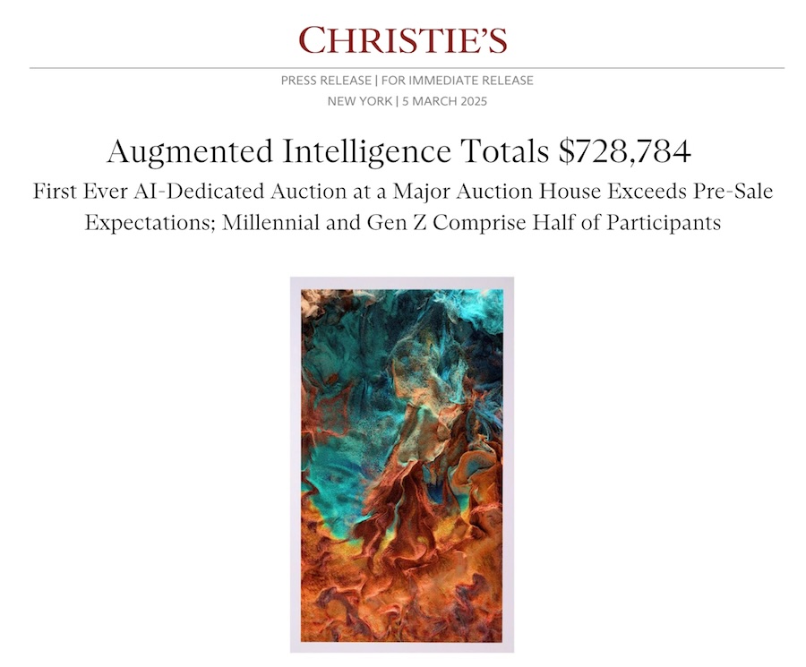Screenshot Christie's